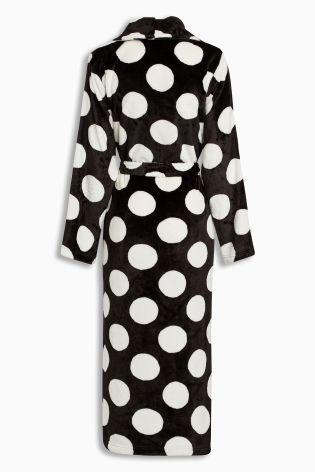 Teplý flísový župan next uk, next,m / s / xs