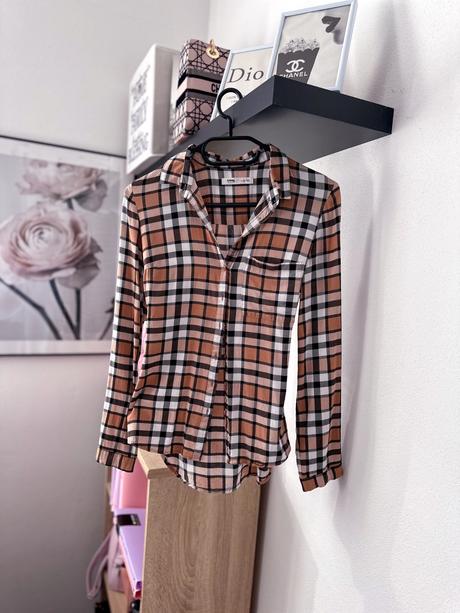 Košeľa káro, sinsay,xs