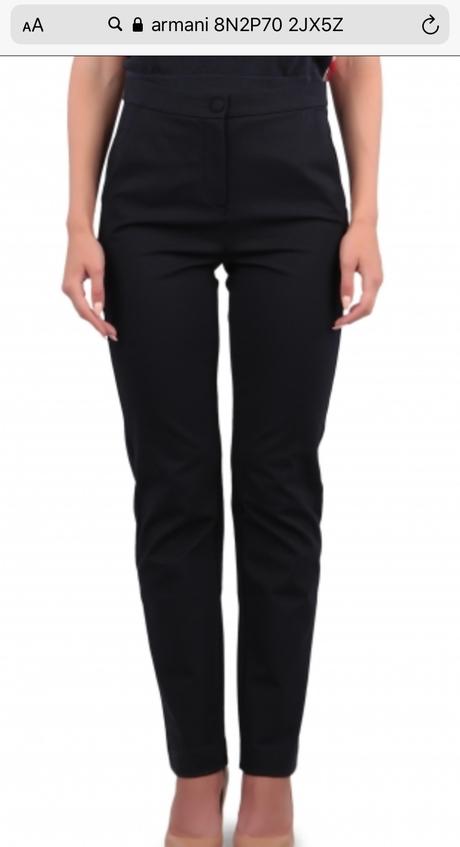 Armani nohavice m / 38 modré originál, armani,m