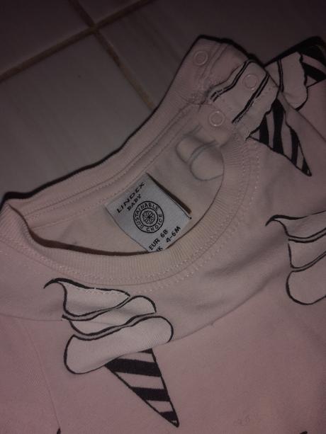 7x detské body s krátkym rukávom, 50–62