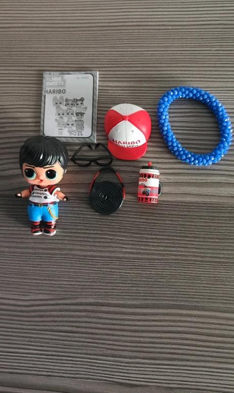 Lol surprise loves mini sweets haribo licorice boy, 