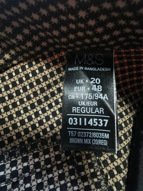Elegantné nohavice m&s 48-ka, marks & spencer,48