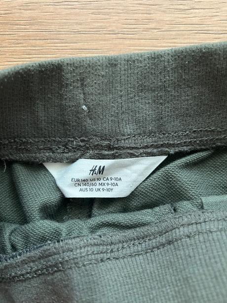 Nohavice jogger, h&m,140