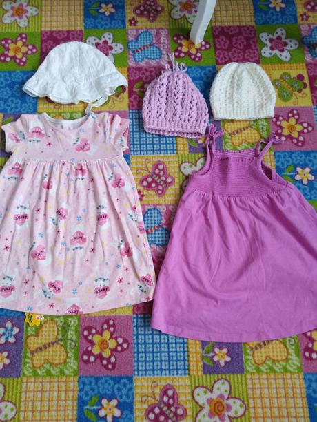 Detske šaty bavlna v. 18-24mes., 86