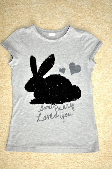 Tričko so zajačikom, f&f,158
