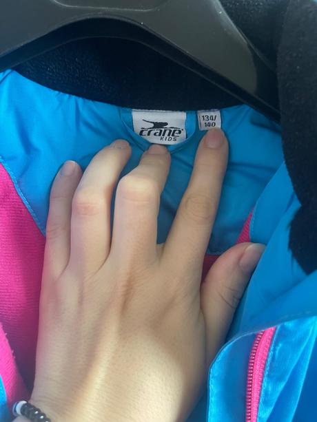 Zimná bunda 134-140 pre dievča, 134