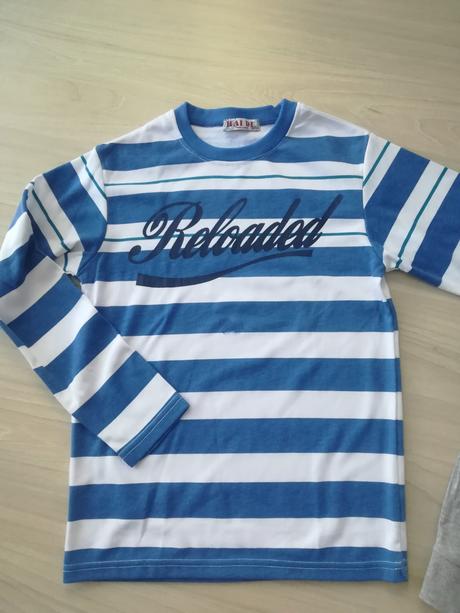 Chlapčenské tričká s dlhým rukávom 2 ks, kenvelo,140