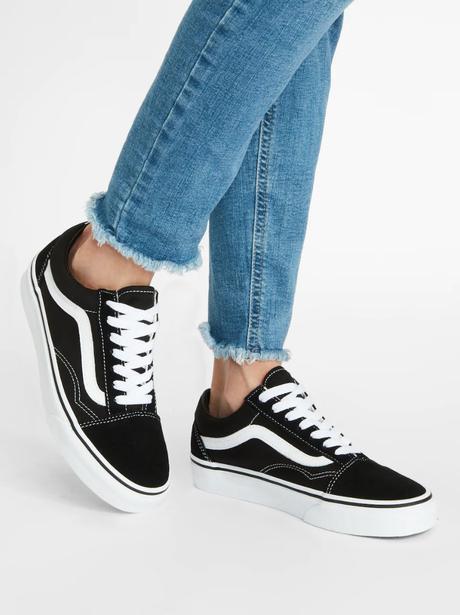 Tenisky vans old skool black white unisex vel. 40, vans,40