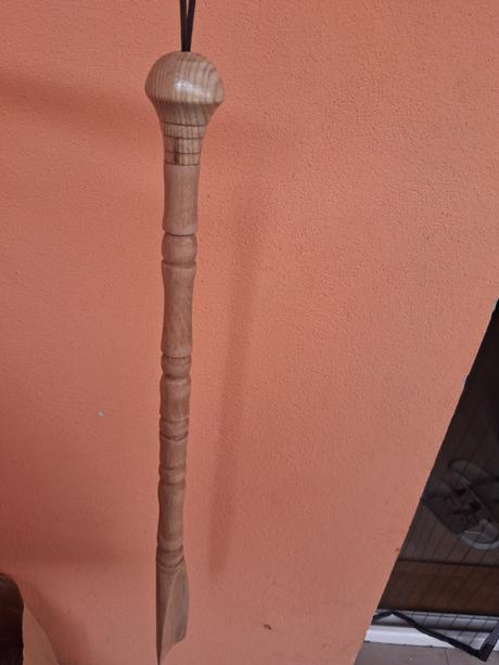 Drevený obuvak z dubového dreva, 