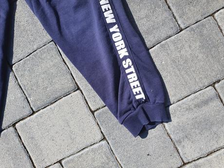 Modré bavlnené tepláky veľ. 148/152, pepperts,146