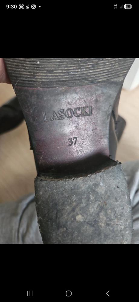 Kožené čižmy, lasocki,37