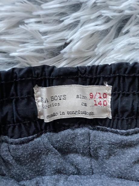Zateplené nohavice zara, zara,140
