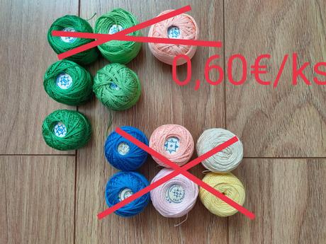 Bavlnky na vyšivanie, 