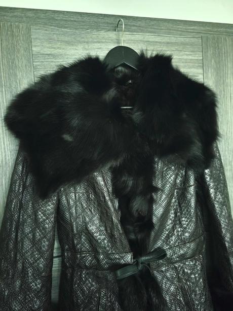 Kozeny kabat s pravou kozusinou, m