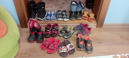 Obuv , zateplené gumáky,sandále ,tenisky ,šľapky, 27