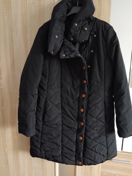 Cierna zimná bunda, xl
