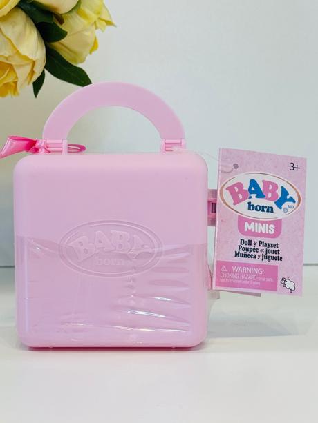 Baby born minis bábika s vaničkou a kačičkou, 