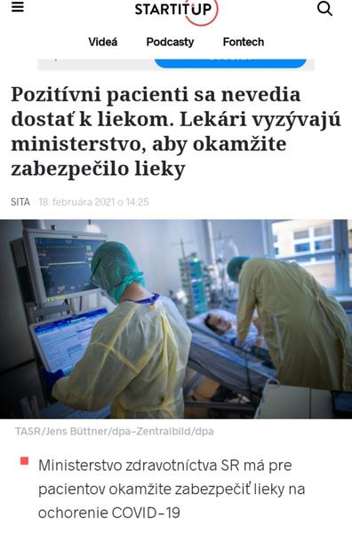 Výzva ministerstvu, aby zabezpečilo lieky pre pozitívnych pacientov