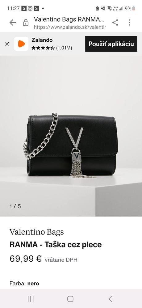 Dámska večerná kabelka, 