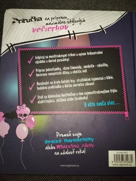 Kniha monster párty, 