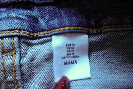 Tehotenské rifle h&m mama, h&m,m