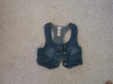 Krátka rifľová vestička, cherokee,140