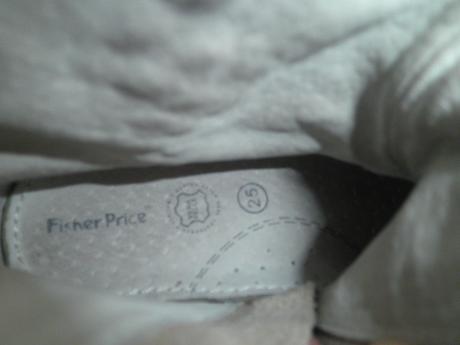 Celokožené prechodné čižmičky, fisher price,24