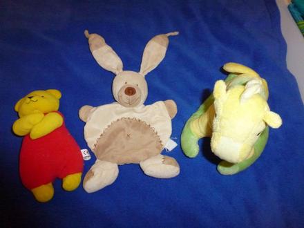 Rôzne plyšáky-cena spolu,