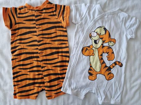 824pi_5x letne overalove pyzamka, h&m,68