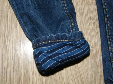 Podšité rifle s potrhaným efektom, zara,104