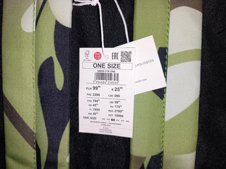 Čiapky, šiltovky, ponožky, ruksaky, trenky, pyžamo, 