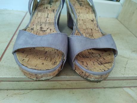 Sandále na platforme, 40