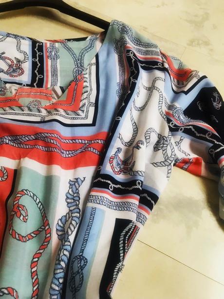 Námornícky bluzón /tunika, xxxl