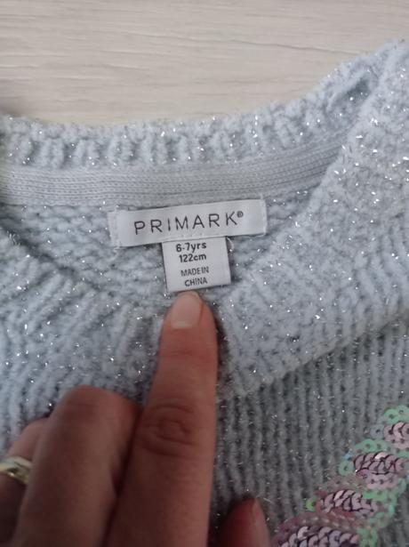 Krásny svetrík s jednorožcom, primark,122