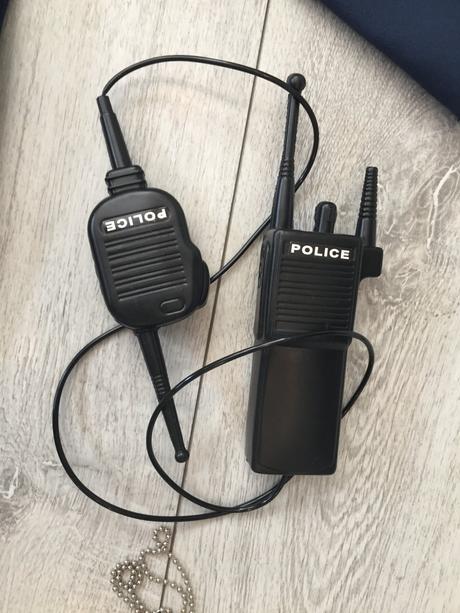 Chlapčensky kostym policajt 4-6 rokov,