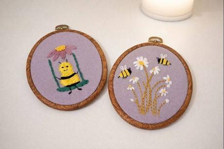 Rucne vyšívané obrazy do detskej izby, 