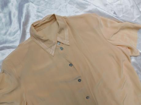 Kvalitna hodvabna košelova bluzka, 44