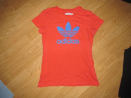Červené tričko v. 38, adidas,38