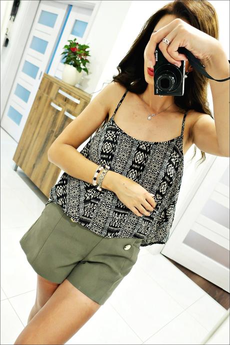 Crop blúzka hollister, hollister,m