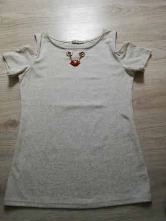 Tričko s odhalenými rameni, m