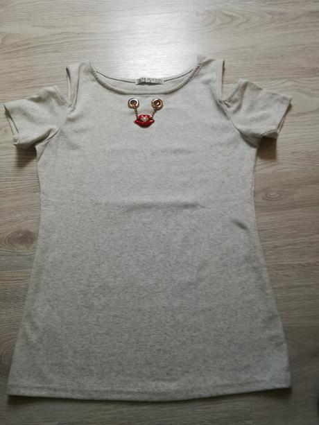 Tričko s odhalenými rameni, m