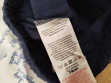 Tričko s kraťaskami, disney,74