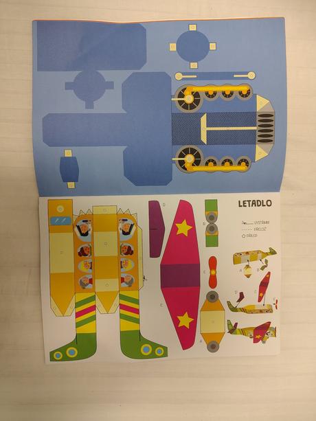 Vystrihovačky doprava 11 modelov, infoa, 30x21 cm, 