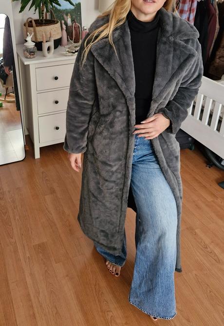 Kožuch z umelej kožušiny notre-v, l