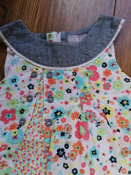 Značkové boboli šaty v 86, 86