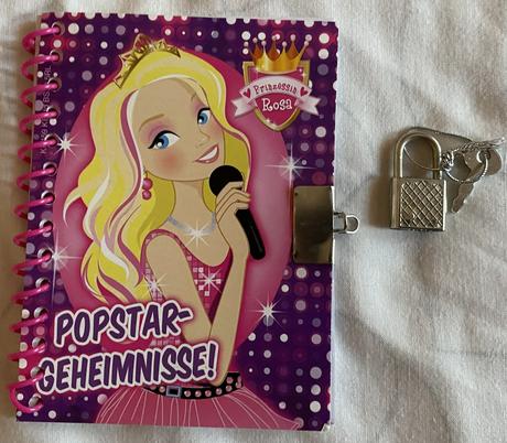 Princessis rosa - zápisník so zámkom,