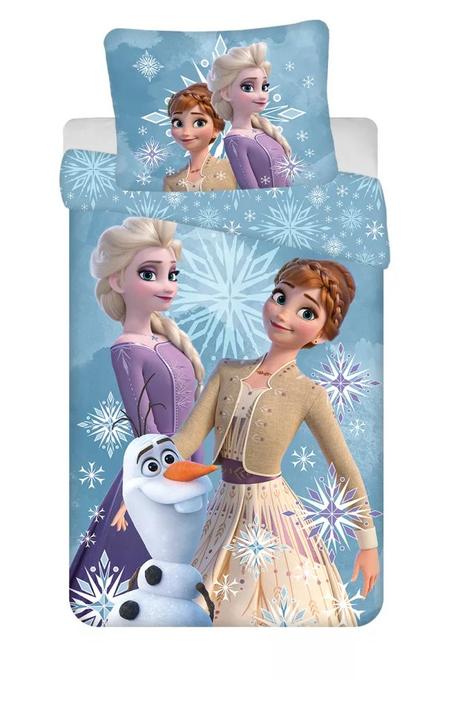 Detské obliečky 140x200 frozen vločky, šírka (cm): 140,dĺžka (cm): 200