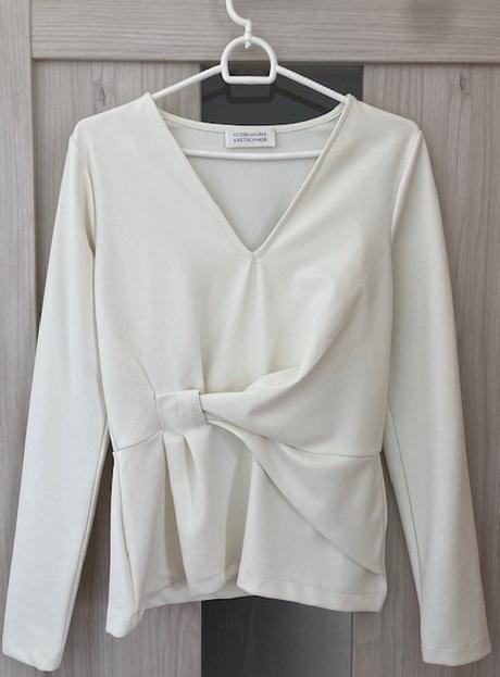 Guido maria kretschmer - biely top, veľ. xs/34, 34
