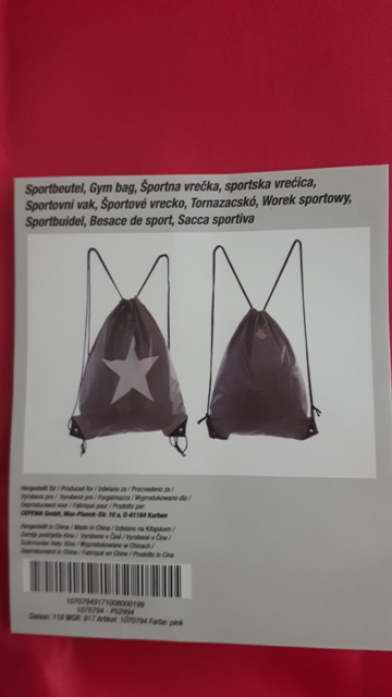 Vrecko s hviezdickou, 