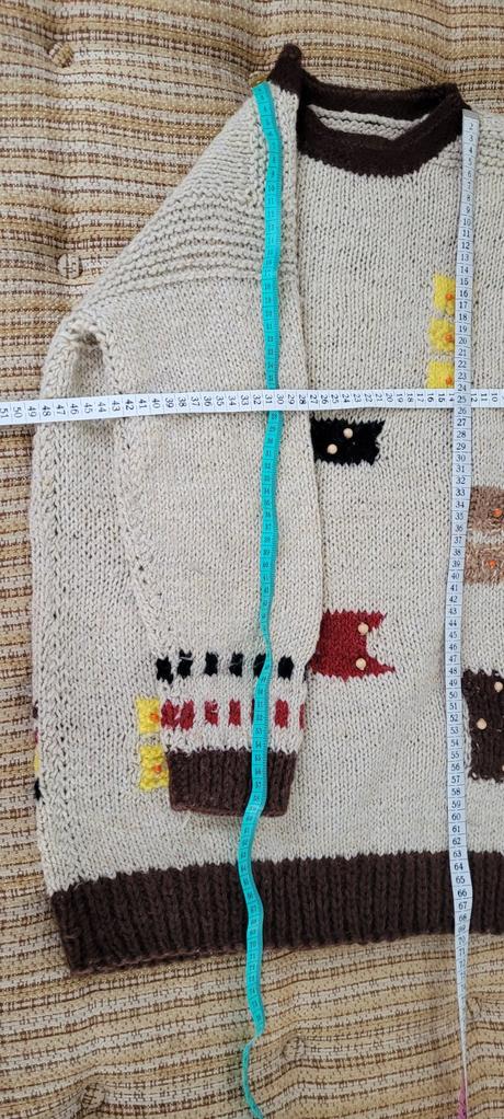 Pletený pulóver, s